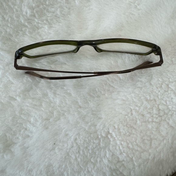 Vintage PRADA readers in olive green/brown tortoise. Made in Italy. - Picture 3 of 11